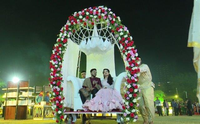 indian bride groom entry theme south-delhi