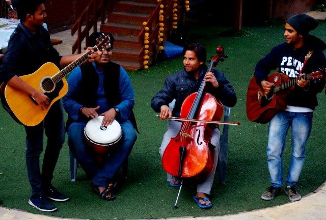 male instrumental band south-delhi