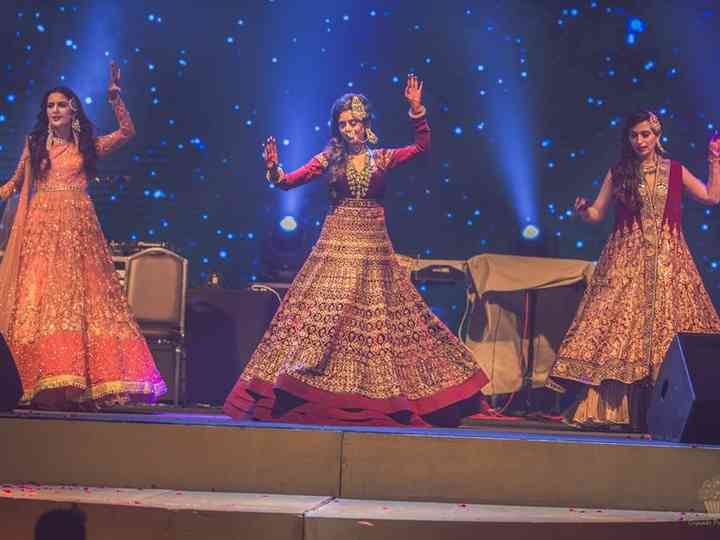 ladies sangeet choreography south-delhi