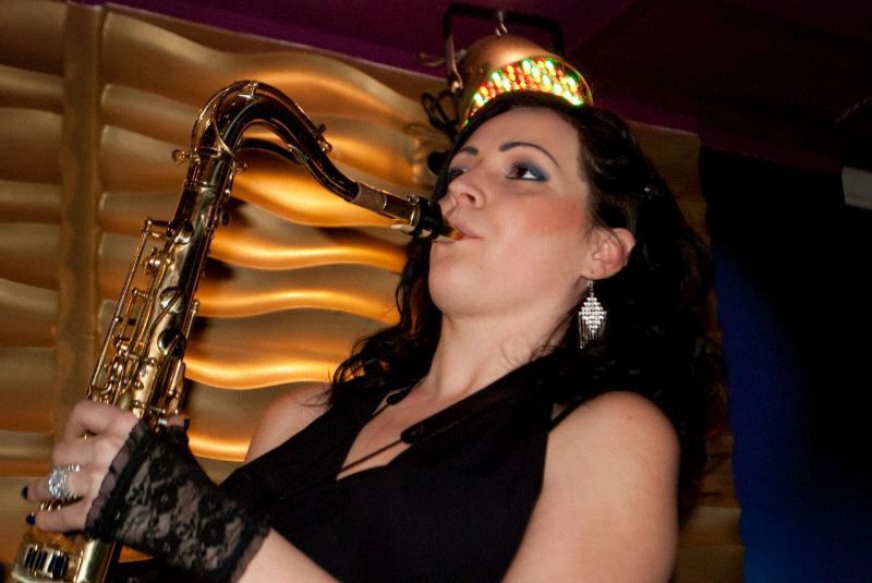 female saxophone player south-delhi